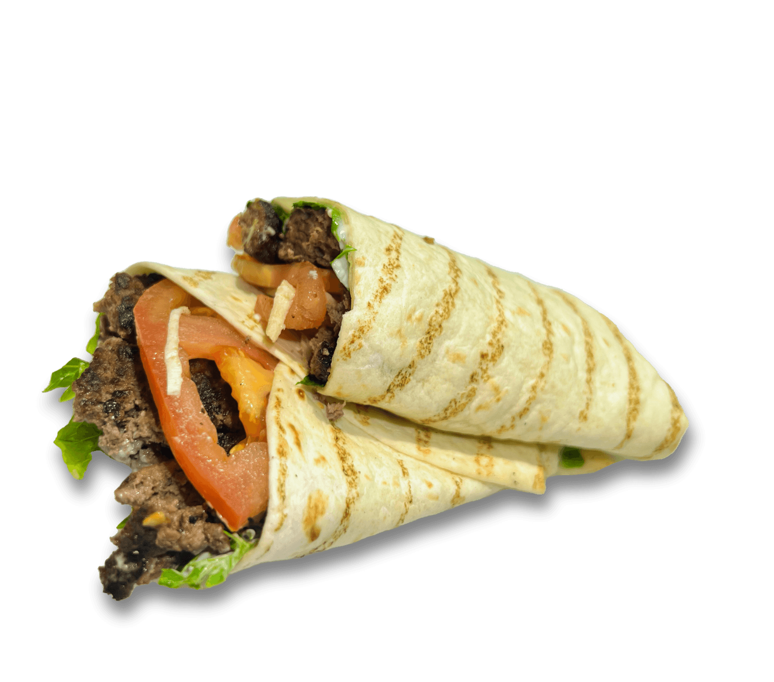 Smashed Beef Wrap