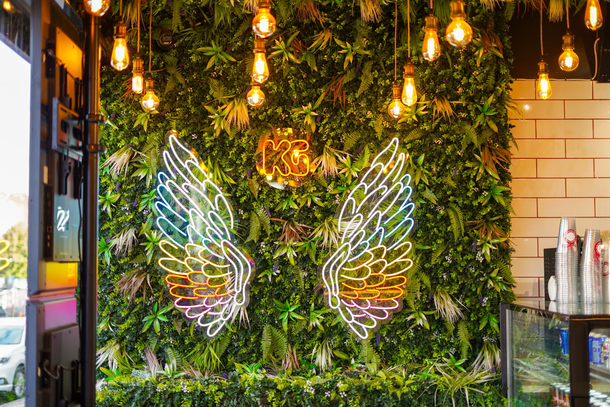 Restaurant and fast food kentucky-grill front